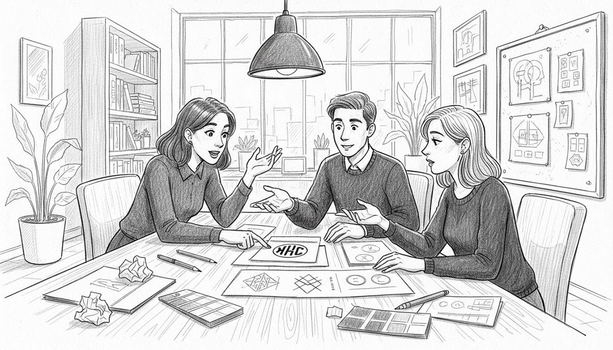 Bespreking over de diverse logo types